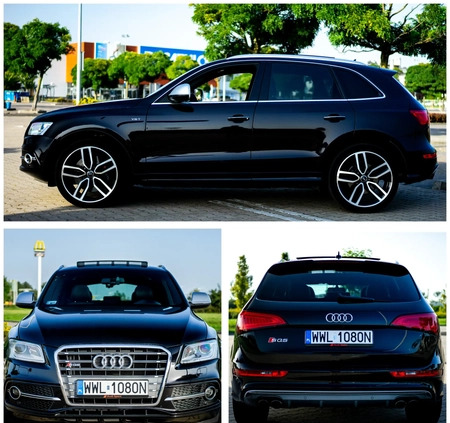 Audi SQ5 cena 100500 przebieg: 188000, rok produkcji 2015 z Marki małe 67